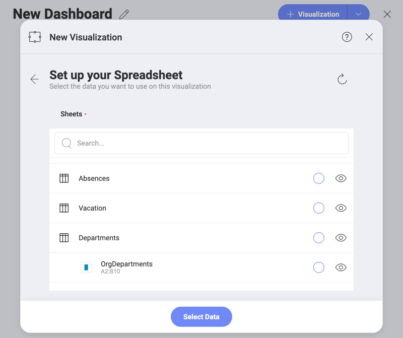 Creating Dashboards