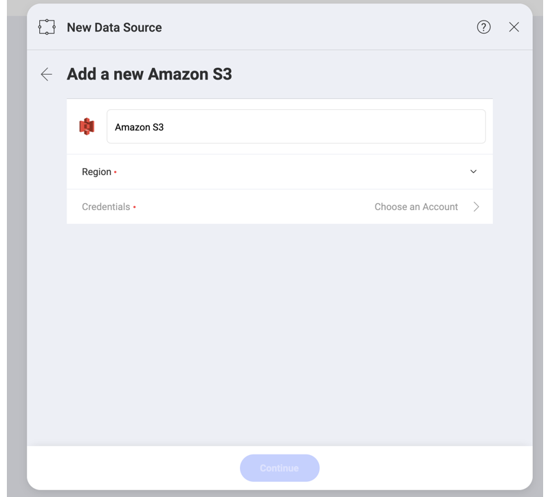 Configure Amazon Athena dialog