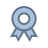 Silver badge icon used in Analytics