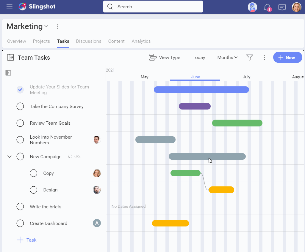 5 Tips for How to Manage Your Tasks in Slingshot