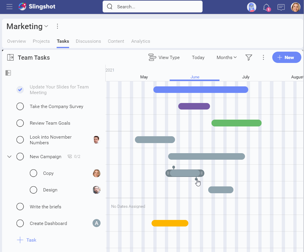 5 Tips for How to Manage Your Tasks in Slingshot