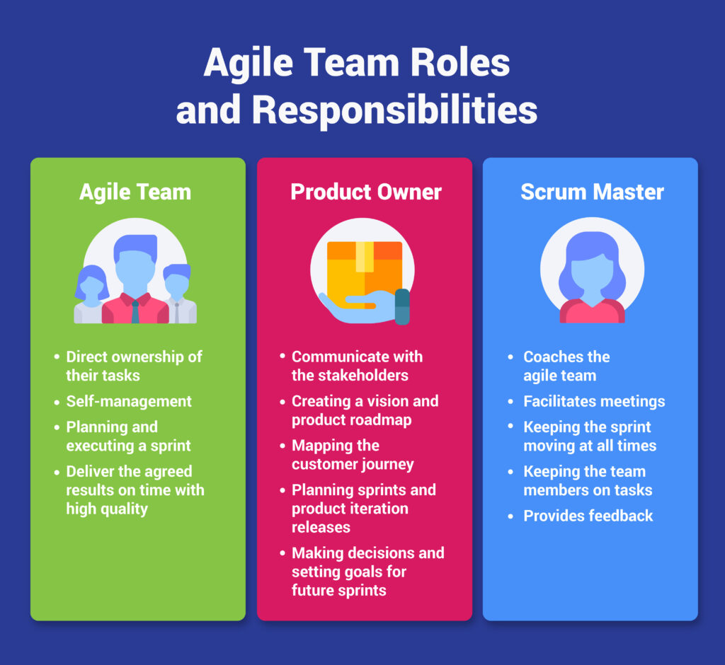 agile team members roles and responsibilities