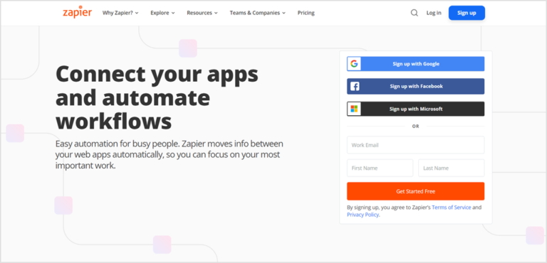 zapier growth hacking tool