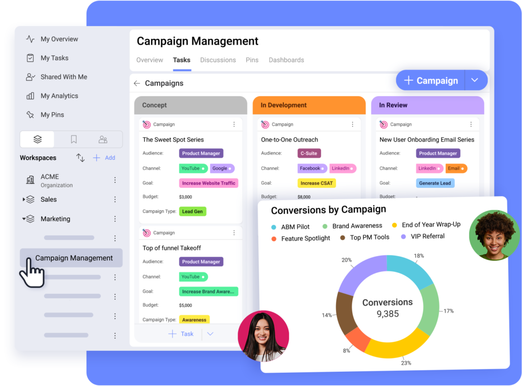 Top Campaign Management Challenges & Why Execution Breaks Down marketing team coordinating campaign execution across tasks data and communication